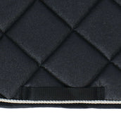 HB Tapis de Selle Sparkling Glitter Dressage Noir