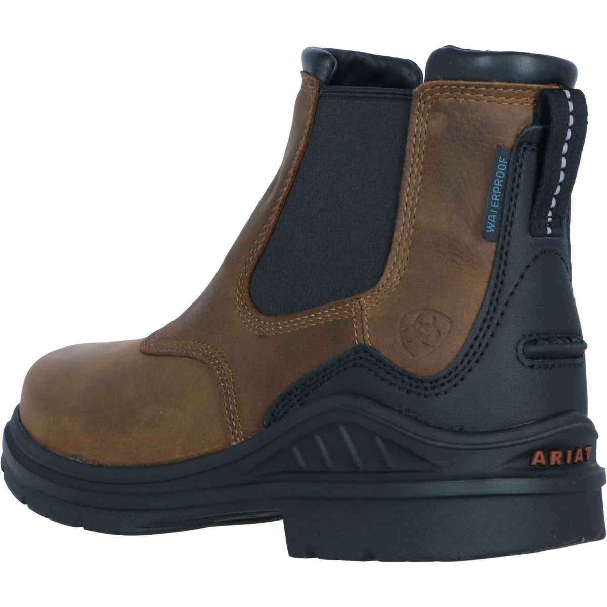 Ariat Jodhpurs Bateau Barnyard Twin Gore II Waterproof Boot Hommes Antique Brown