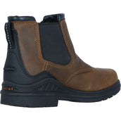 Ariat Jodhpurs Bateau Barnyard Twin Gore II Waterproof Boot Hommes Antique Brown