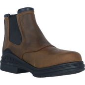 Ariat Jodhpurs Bateau Barnyard Twin Gore II Waterproof Boot Hommes Antique Brown
