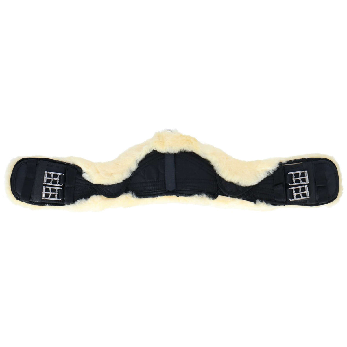 HKM Sangle Peau d'Agneau Noir/Naturel