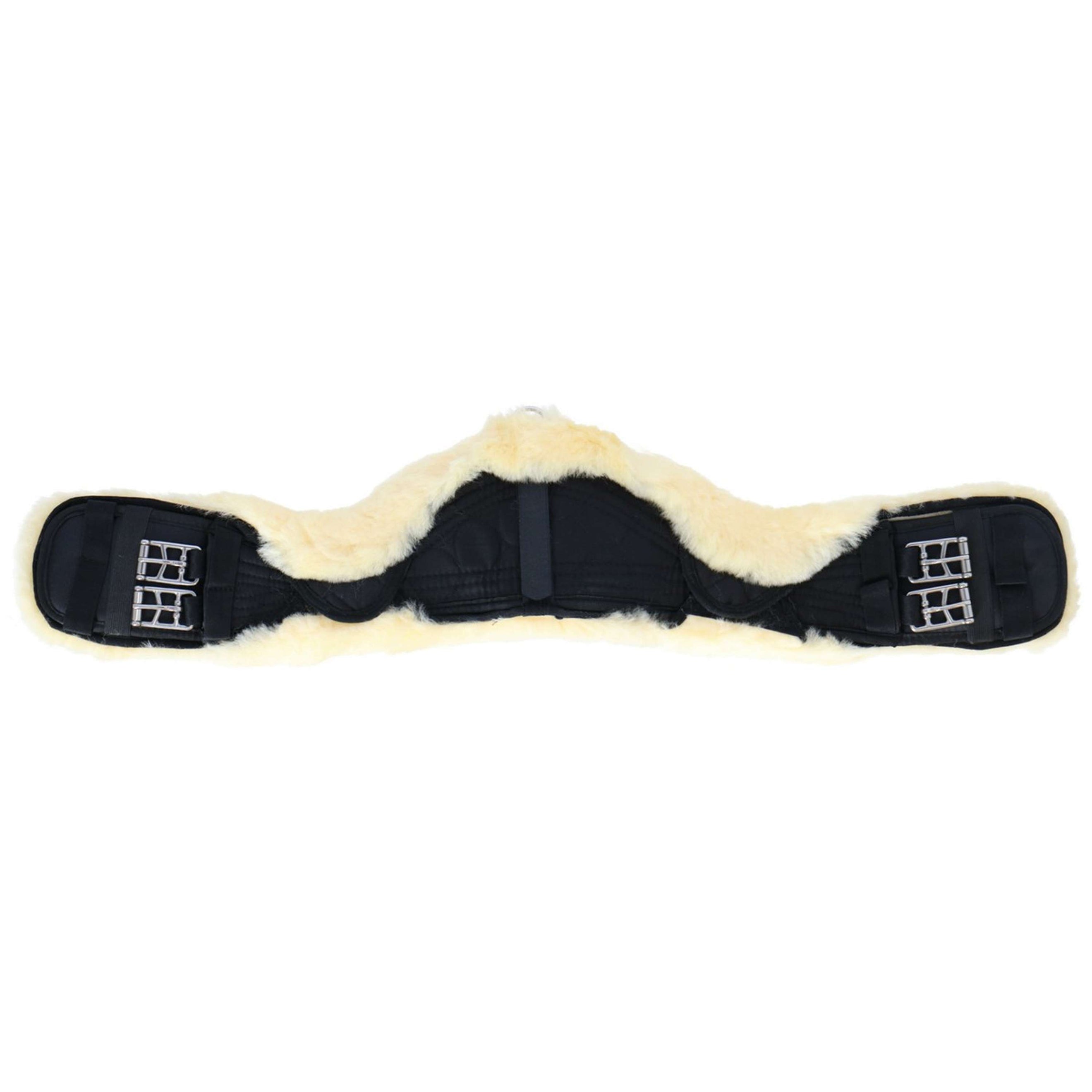 HKM Sangle Peau d'Agneau Noir/Naturel