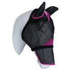 WeatherBeeta Masque Anti-Mouches ComFiTec Deluxe Durable Mesh avec Oreilles et Nez Noir/Violet