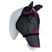 WeatherBeeta Masque Anti-Mouches ComFiTec Deluxe Durable Mesh avec Oreilles et Nez Noir/Violet