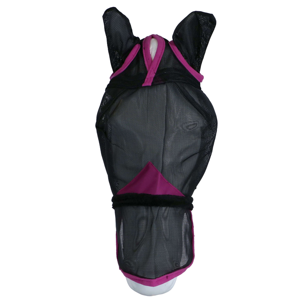 WeatherBeeta Masque Anti-Mouches ComFiTec Deluxe Durable Mesh avec Oreilles et Nez Noir/Violet