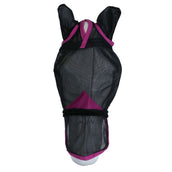 WeatherBeeta Masque Anti-Mouches ComFiTec Deluxe Durable Mesh avec Oreilles et Nez Noir/Violet