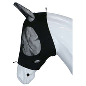 WeatherBeeta Masque Anti-Mouches Deluxe Stretch Bug avec Oreilles Noir