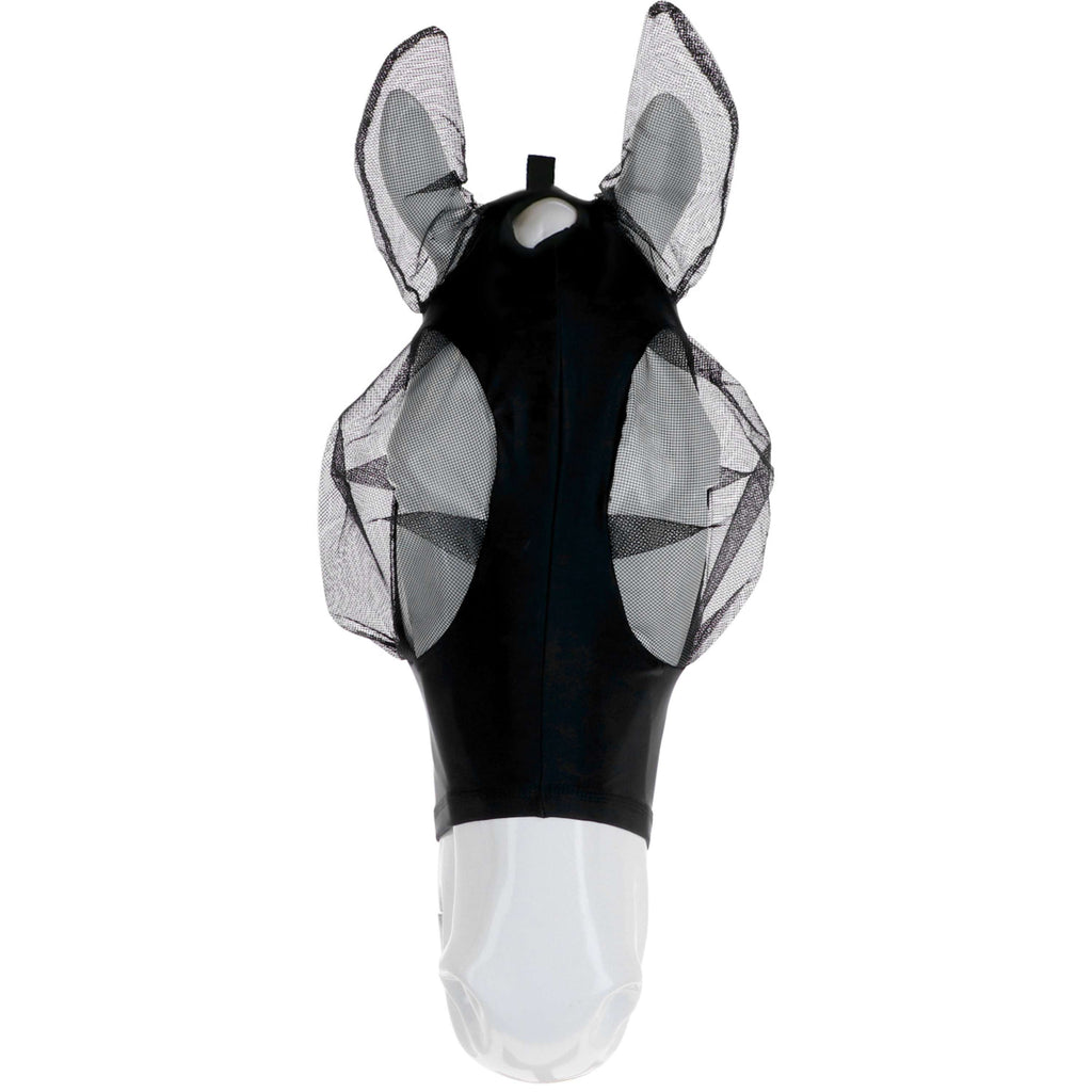 WeatherBeeta Masque Anti-Mouches Deluxe Stretch Bug avec Oreilles Noir