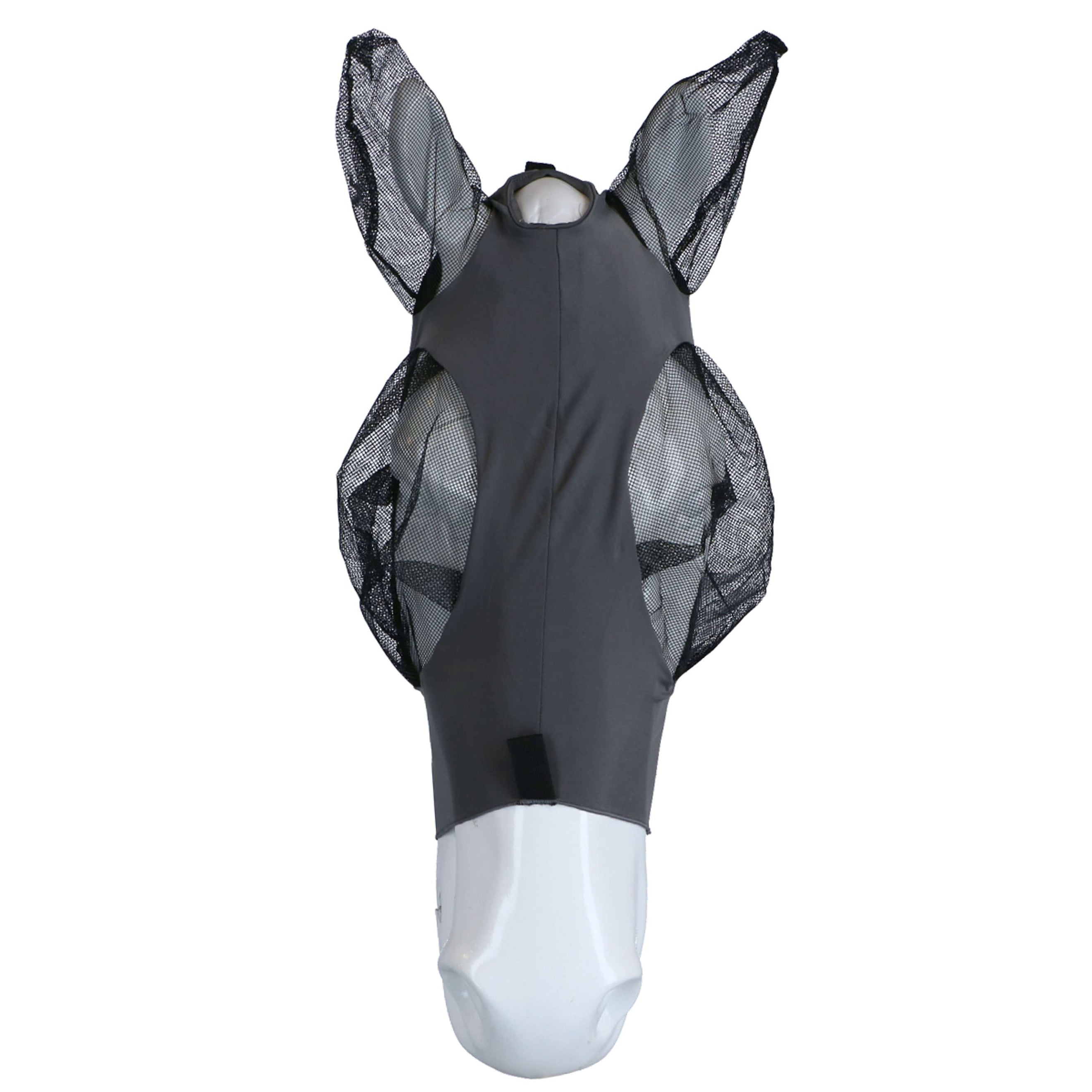 WeatherBeeta Masque Anti-Mouches Deluxe Stretch Bug avec Oreilles Gris/Noir WeatherBeeta Masque Anti-Mouches Deluxe Stretch Bug avec Oreilles Gris/Noir