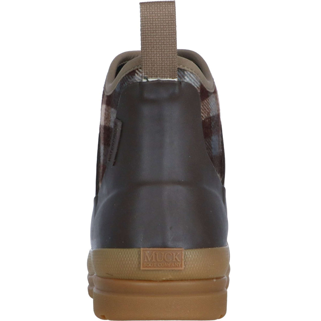 Muck Boot Originals Pull On Ankle Marron/Plaid