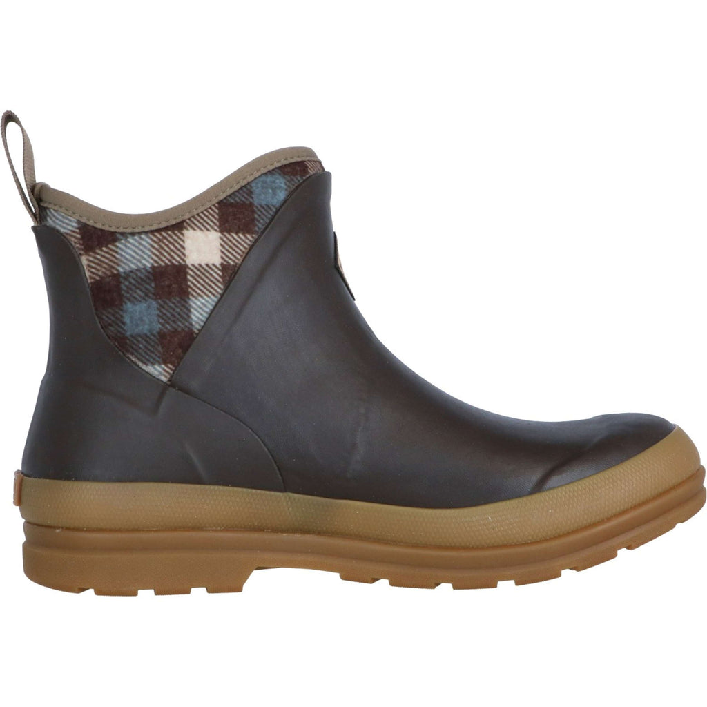 Muck Boot Originals Pull On Ankle Marron/Plaid