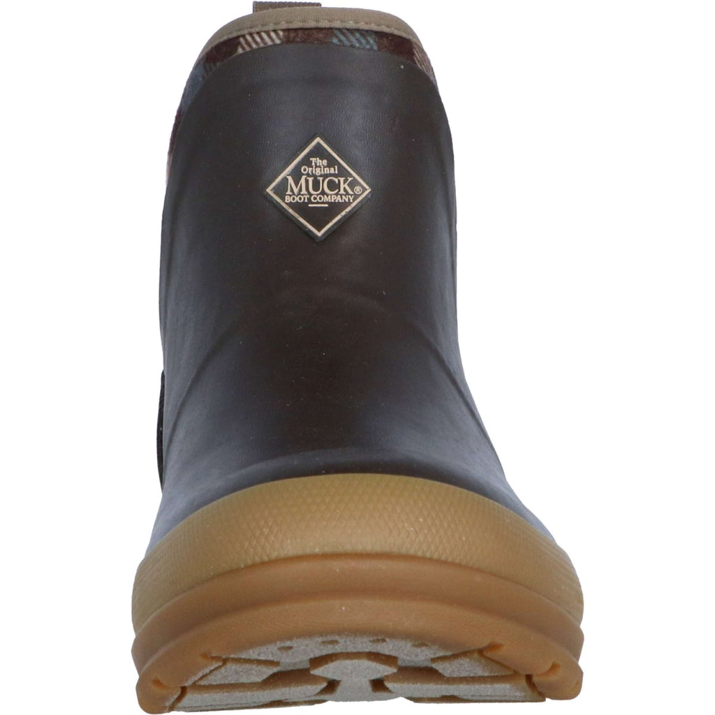 Muck Boot Originals Pull On Ankle Marron/Plaid