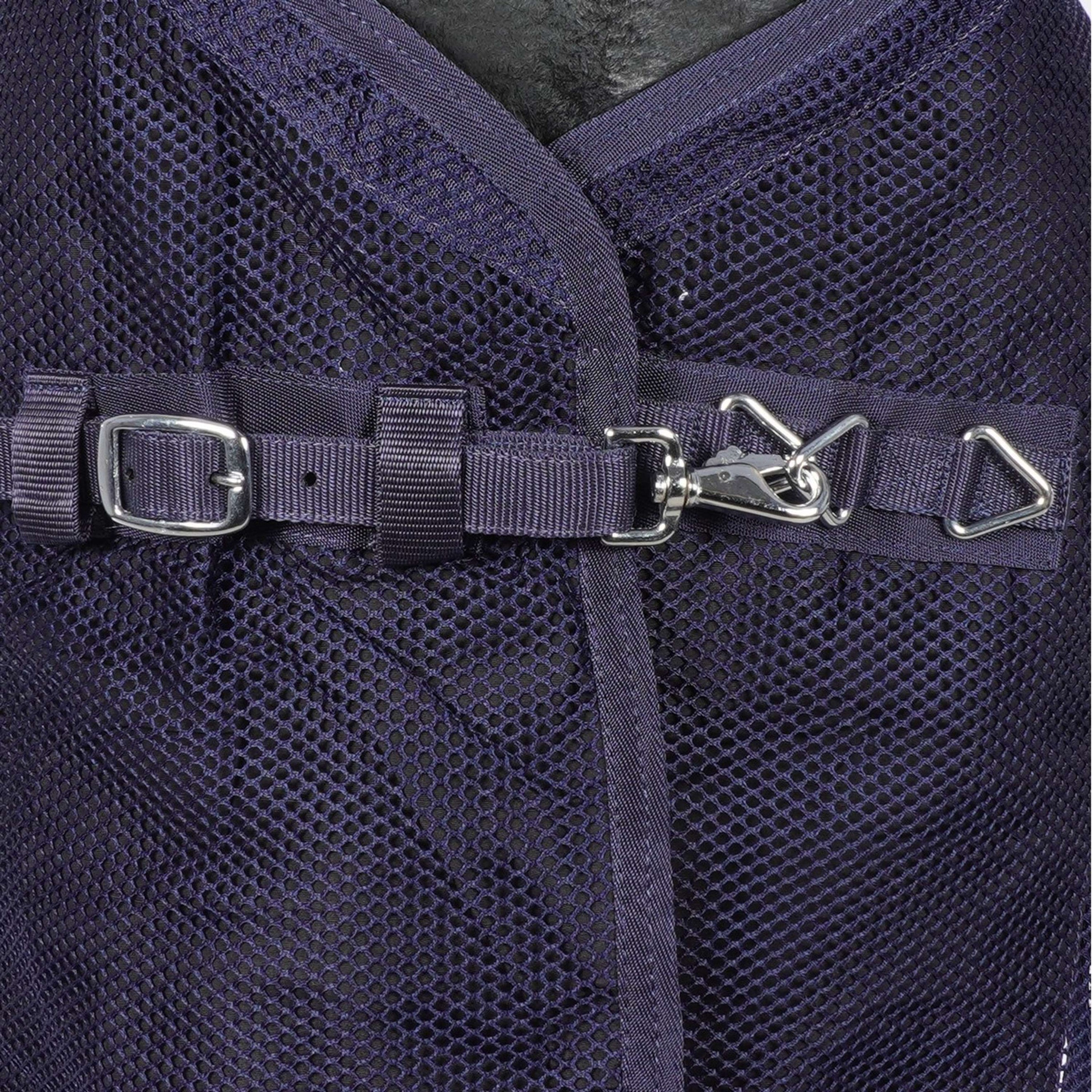 Waldhausen Couverture Anti-Mouches Comfort avec Couverture Nightblue