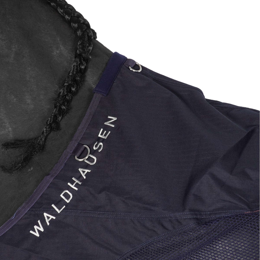 Waldhausen Couverture Anti-Mouches Comfort Dos Étanche Nightblue