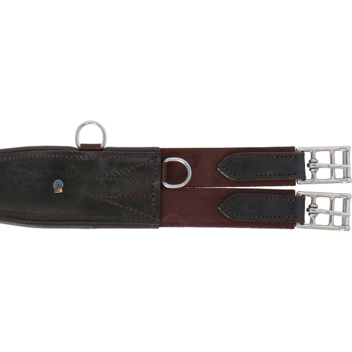Waldhausen Sangle en Cuir avec Anneau Marron