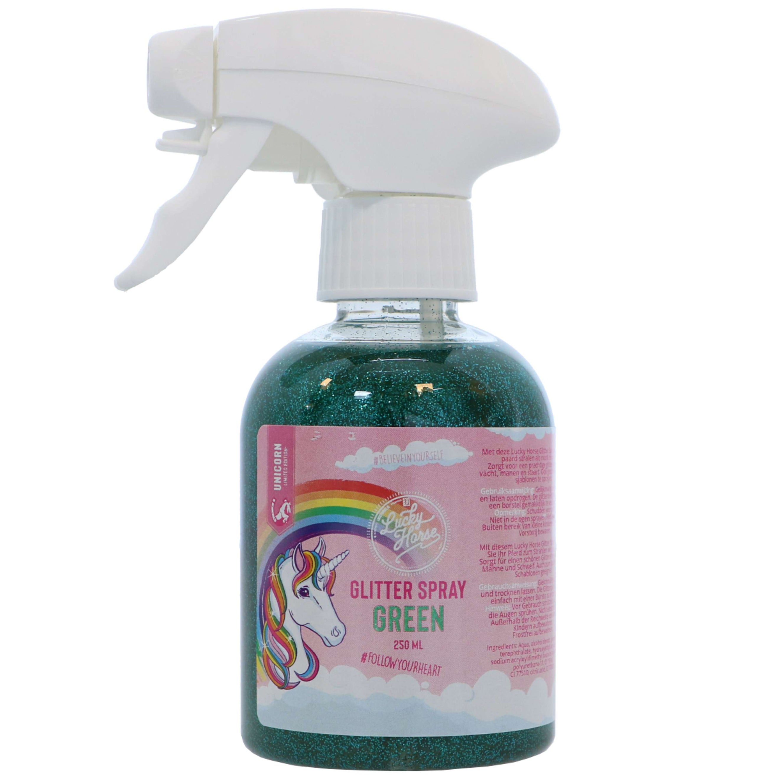 Lucky Horse Spray Scintillant Unicorn Turquoise