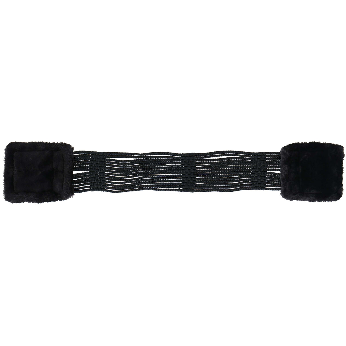 Stübben Sangle de Cordon avec Boucles en Acier Inoxydable Rembourrées Noir