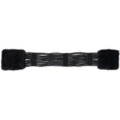 Stübben Sangle de Cordon avec Boucles en Acier Inoxydable Rembourrées Noir