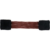 Stübben Sangle de Cordon avec Boucles en Acier Inoxydable Rembourrées Marron