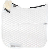 Stübben Tapis de Selle Streamline Dressage Peau dÁgneau Blanc