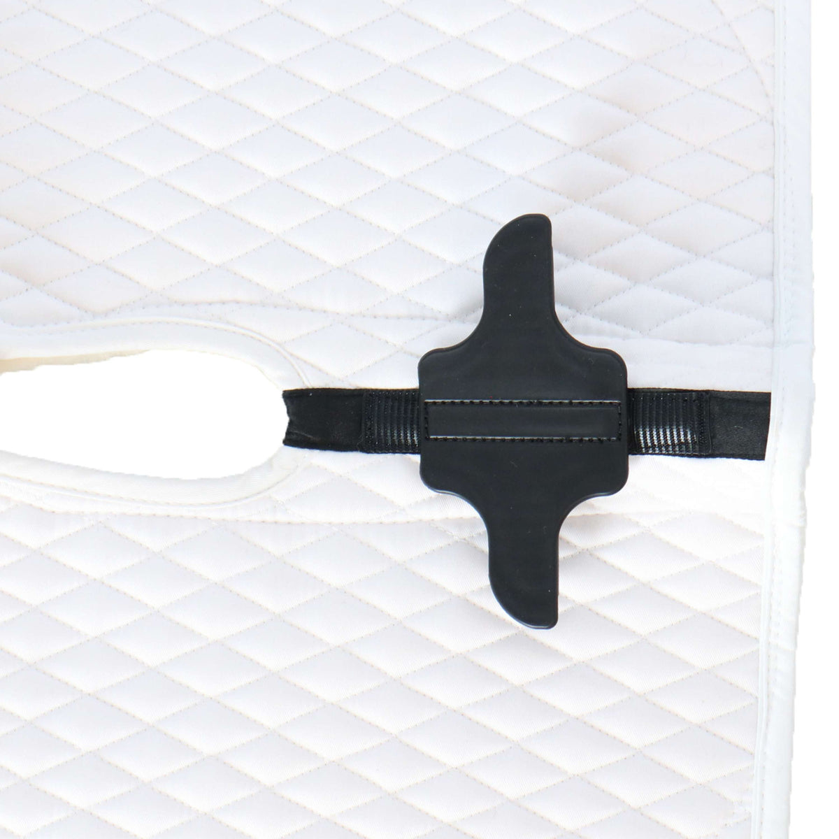 Stübben Tapis de Selle Streamline Dressage Peau dÁgneau Blanc