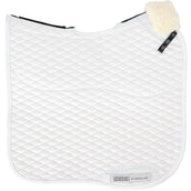 Stübben Tapis de Selle Streamline Dressage Peau dÁgneau Blanc