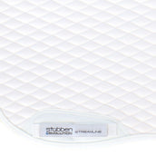 Stübben Tapis de Selle Streamline Dressage Peau dÁgneau Blanc