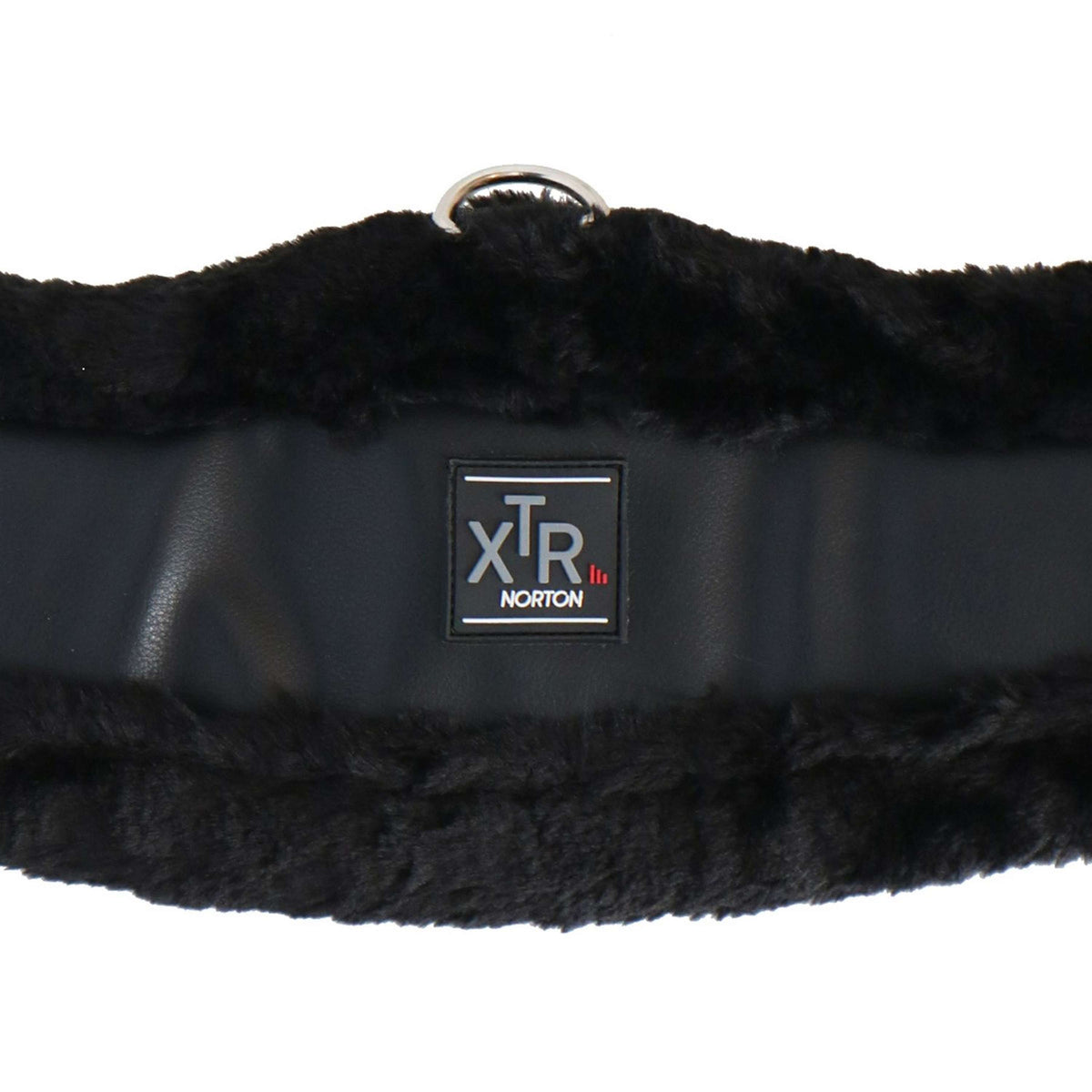 Norton Sangle de Dressage XTR Peau de Mouton Synthétique Noir