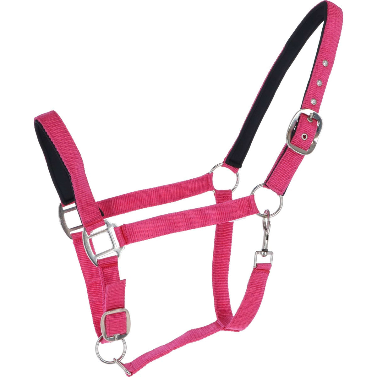 HKM Licol Charming Souple Rembourrage Fuchsia