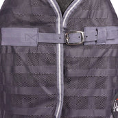 HKM Couverture Anti-Mouches Bleu Foncé/Gris