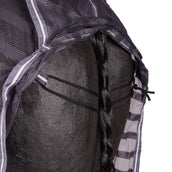 HKM Couverture Anti-Mouches Bleu Foncé/Gris