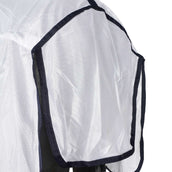 HKM Couverture Anti-Mouches Lyon avec Partie du Cou Blanc