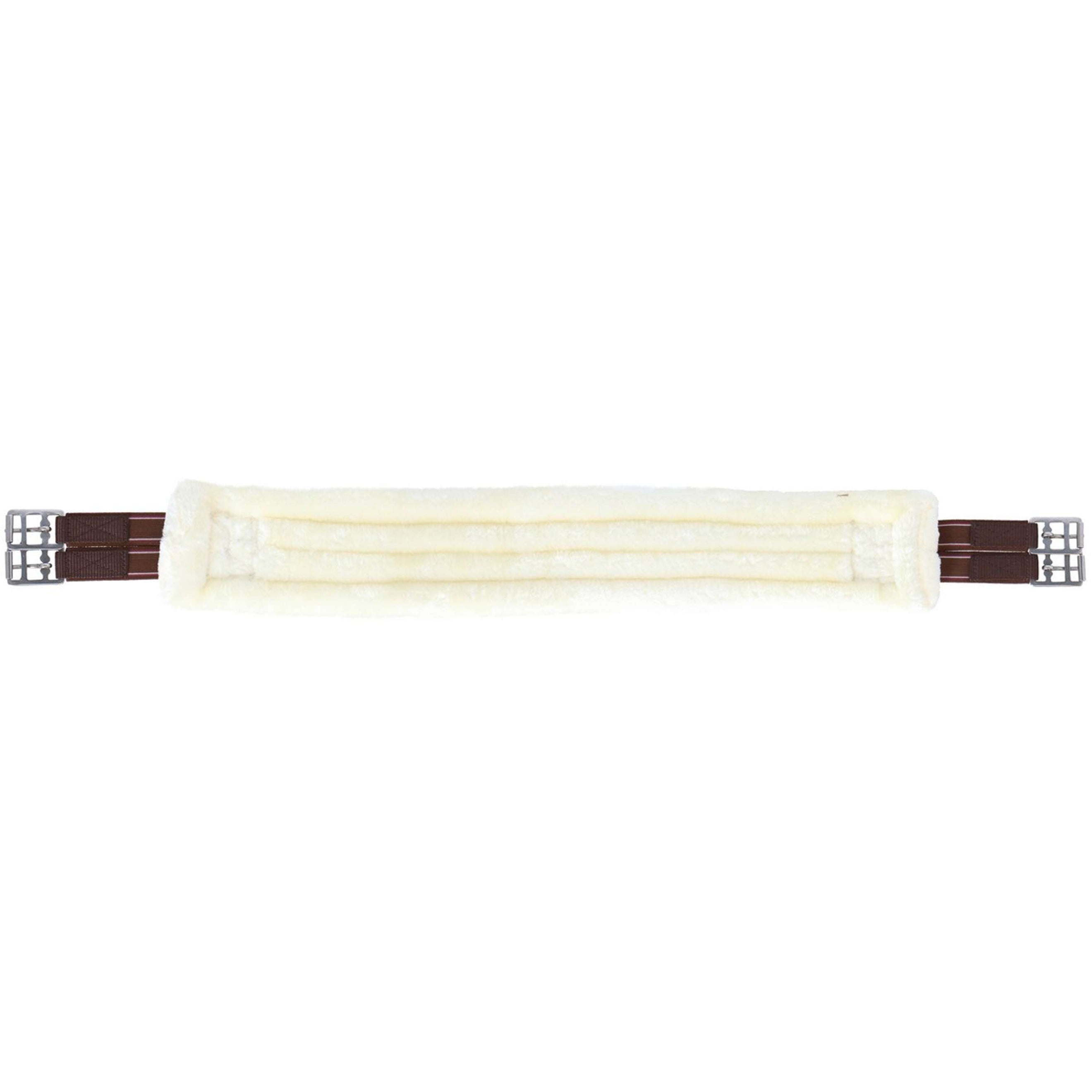 HKM Sangle Teddy Marron/Crème HKM Sangle Teddy Marron/Crème