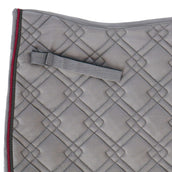 HKM Tapis de Selle Berry Dressage Gris foncé