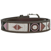 Pénélope Ceinture Pearl Havane/Rose