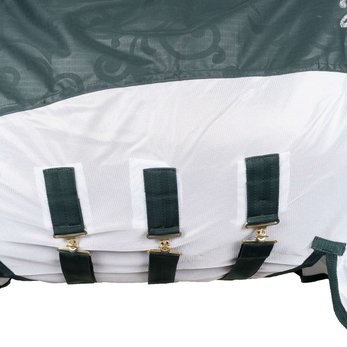 Imperial Riding Moustiquaire et Couverture de Protection Contre la Pluie IRHSuper-Dry Forest Green