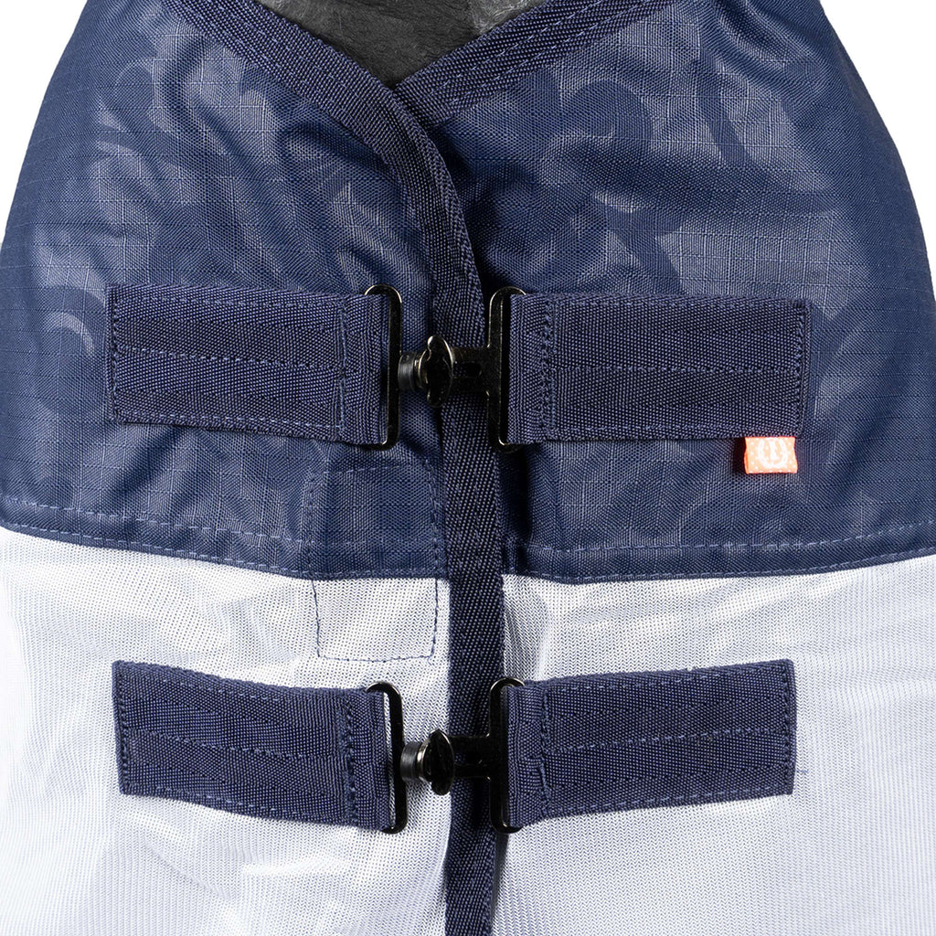 Imperial Riding Moustiquaire et Couverture de Protection Contre la Pluie IRHSuper-Dry Marin