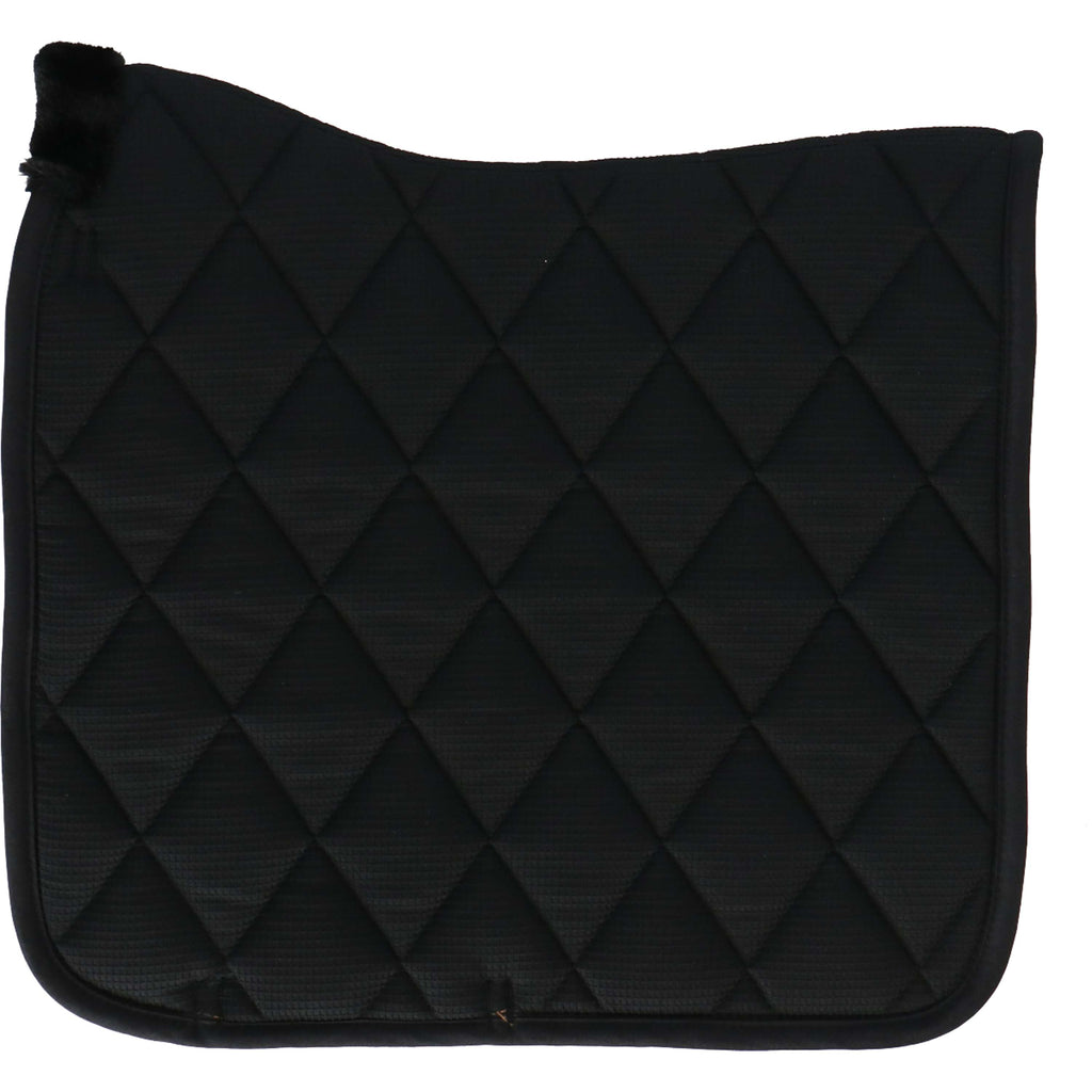 Back on Track Tapis de Selle Haze Dressage Noir/Or Rose