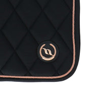 Back on Track Tapis de Selle Haze Dressage Noir/Or Rose