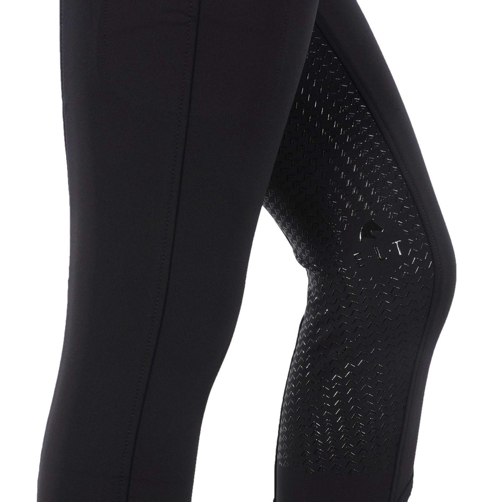 ELT Pantalon d'Équitation Kassandra Taille Haute Noir