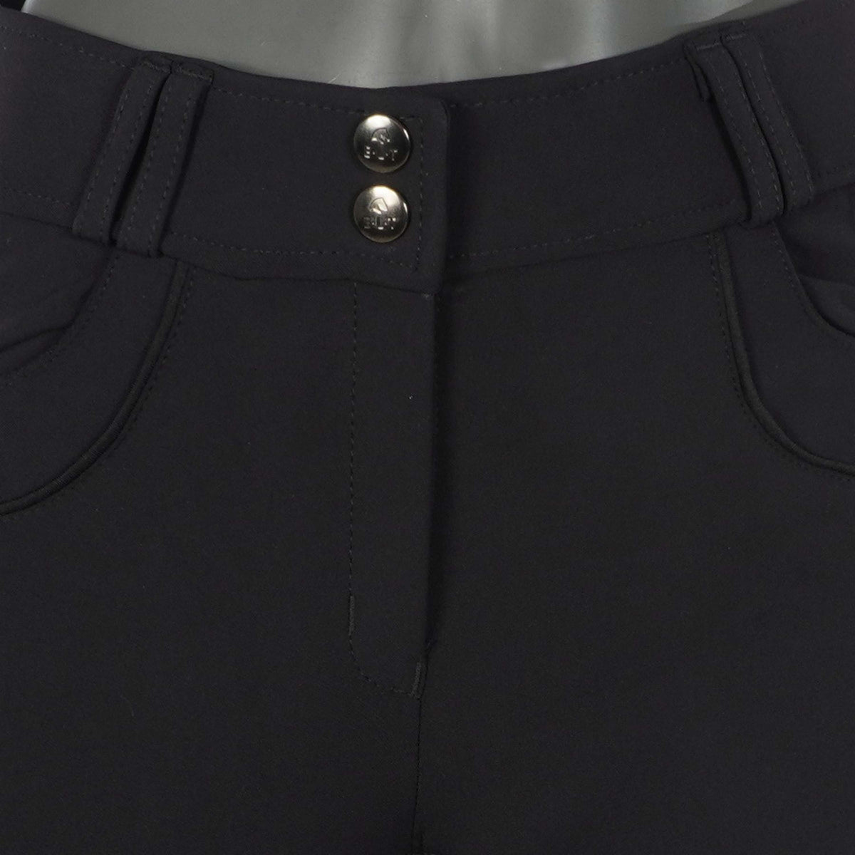 ELT Pantalon d'Équitation Kassandra Taille Haute Noir