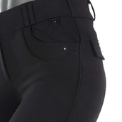ELT Pantalon d'Équitation Kassandra Taille Haute Noir