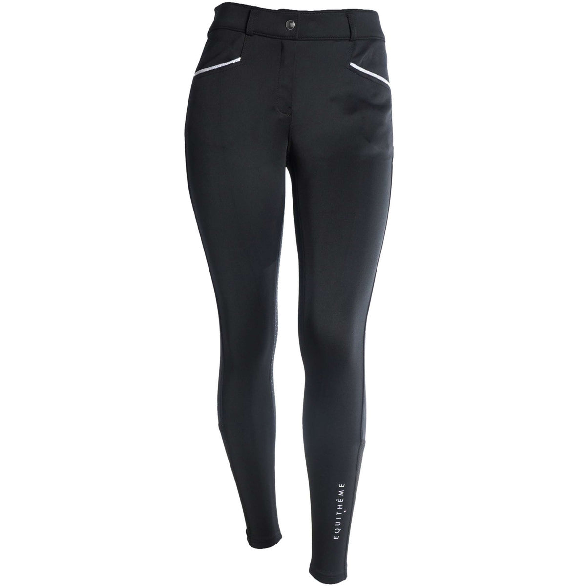 EQUITHÈME Pantalon d'Équitation Claudine Noir