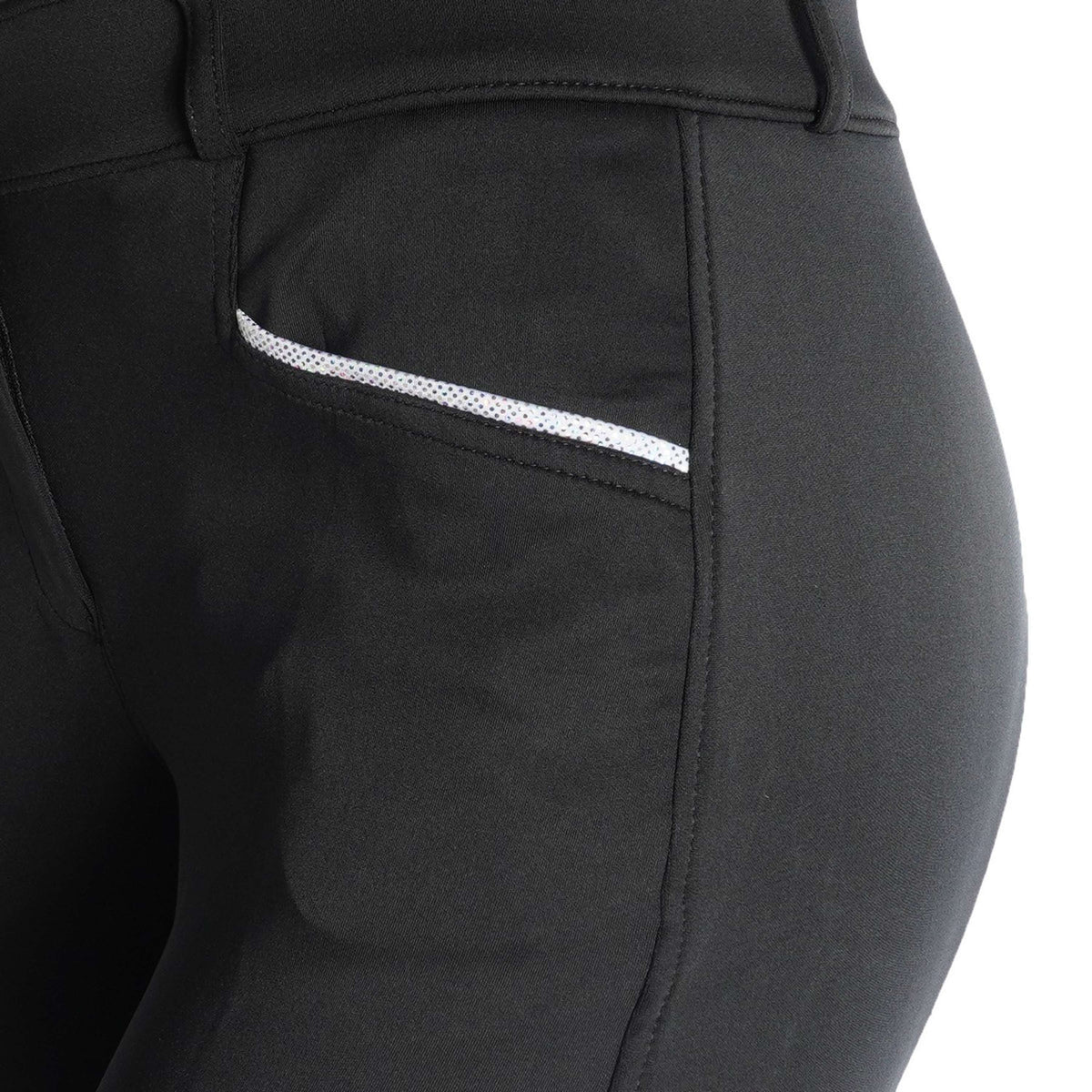EQUITHÈME Pantalon d'Équitation Claudine Noir