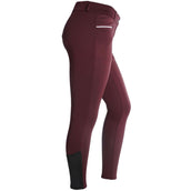 EQUITHÈME Pantalon d'Équitation Claudine Bordeaux