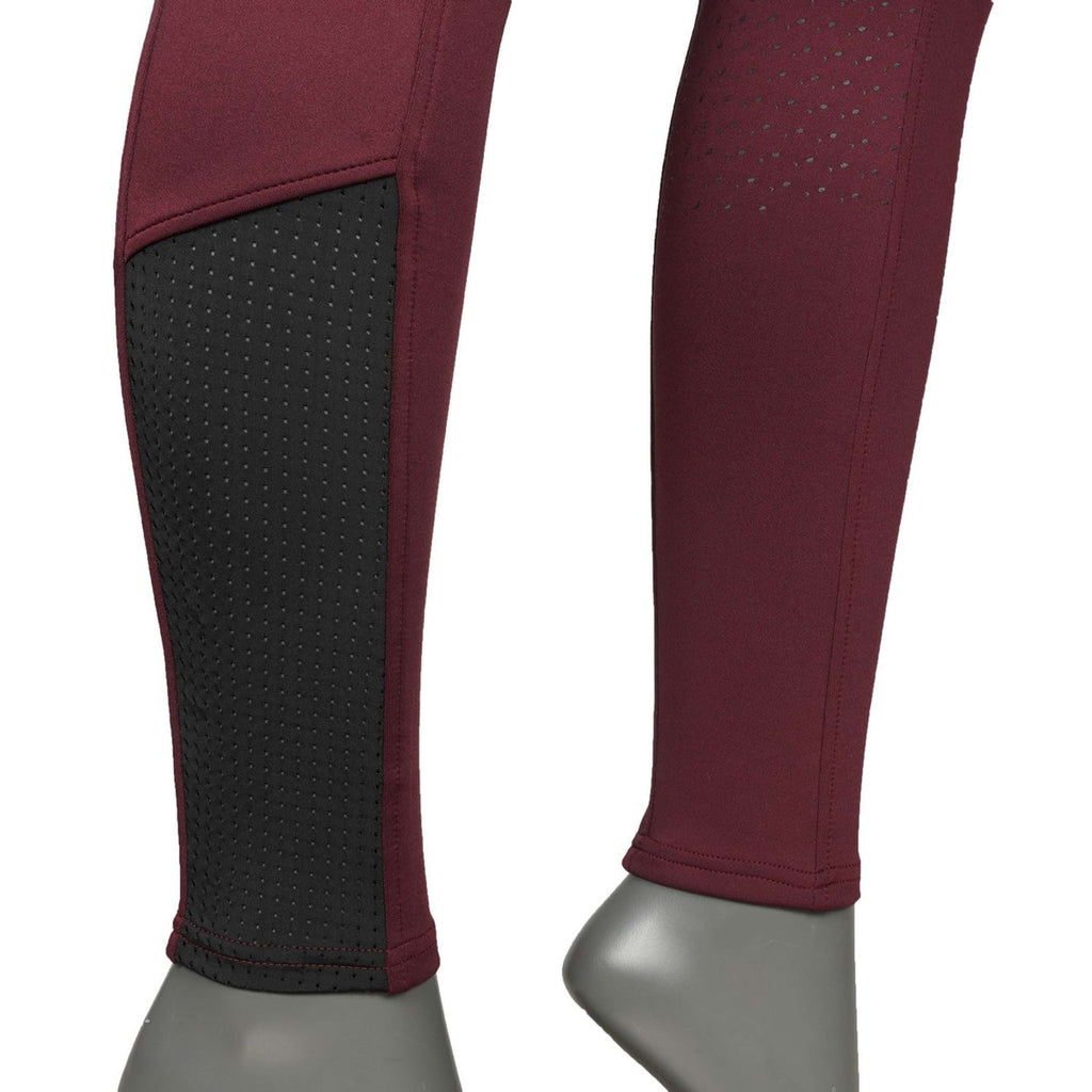 EQUITHÈME Legging d'Équitation Brigitte Bordeaux