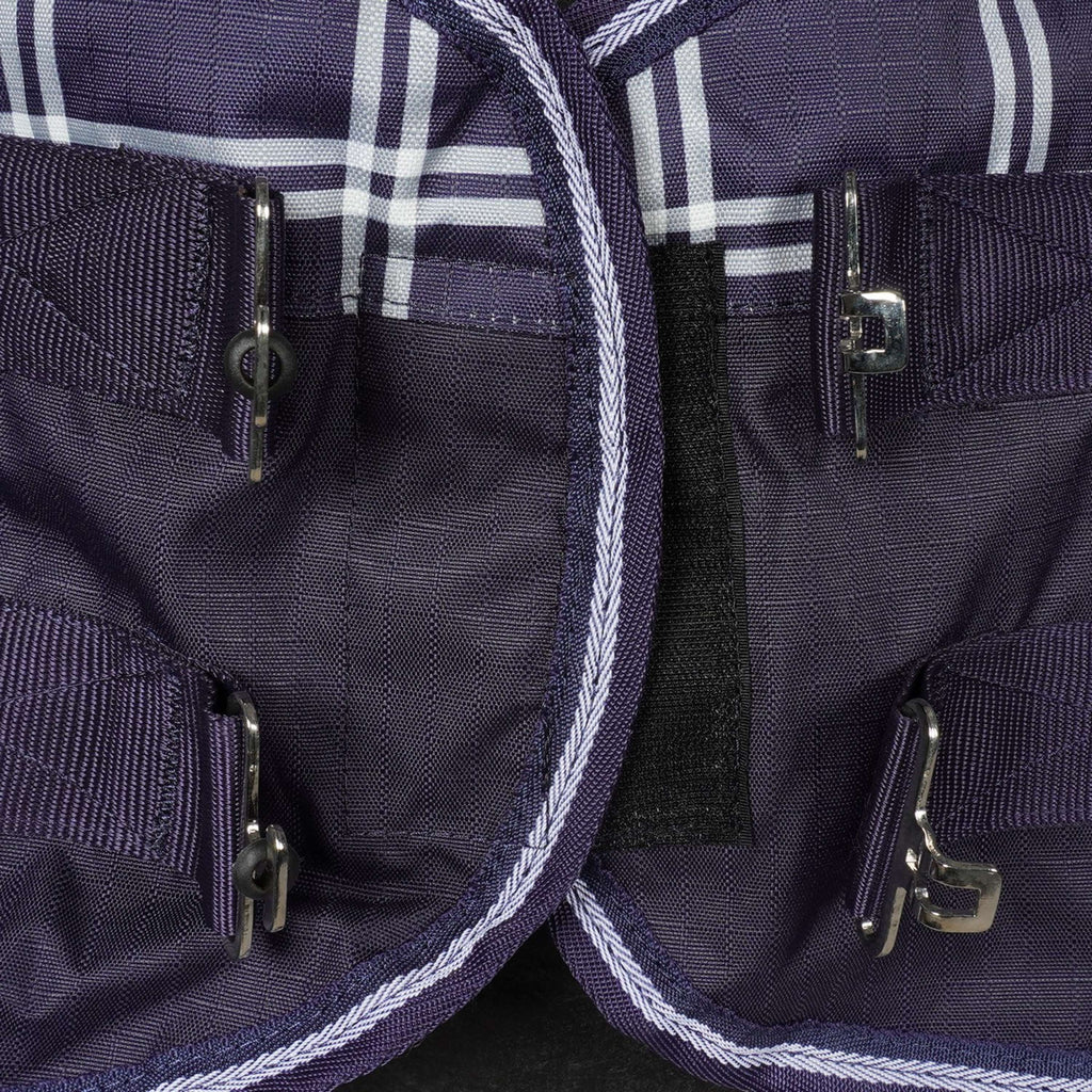 Saxon Couverture Defiant 600D Combo Neck Heavy 300g Navy Plaid
