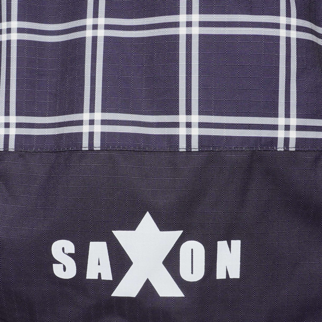 Saxon Couverture Defiant 600D Combo Neck Heavy 300g Navy Plaid