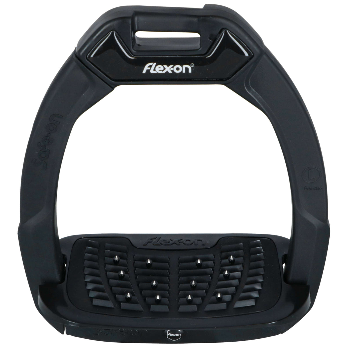 Flex-On Etriers de Sécurité Safe-On Inclined Ultra Grip Noir/Noir/Noir