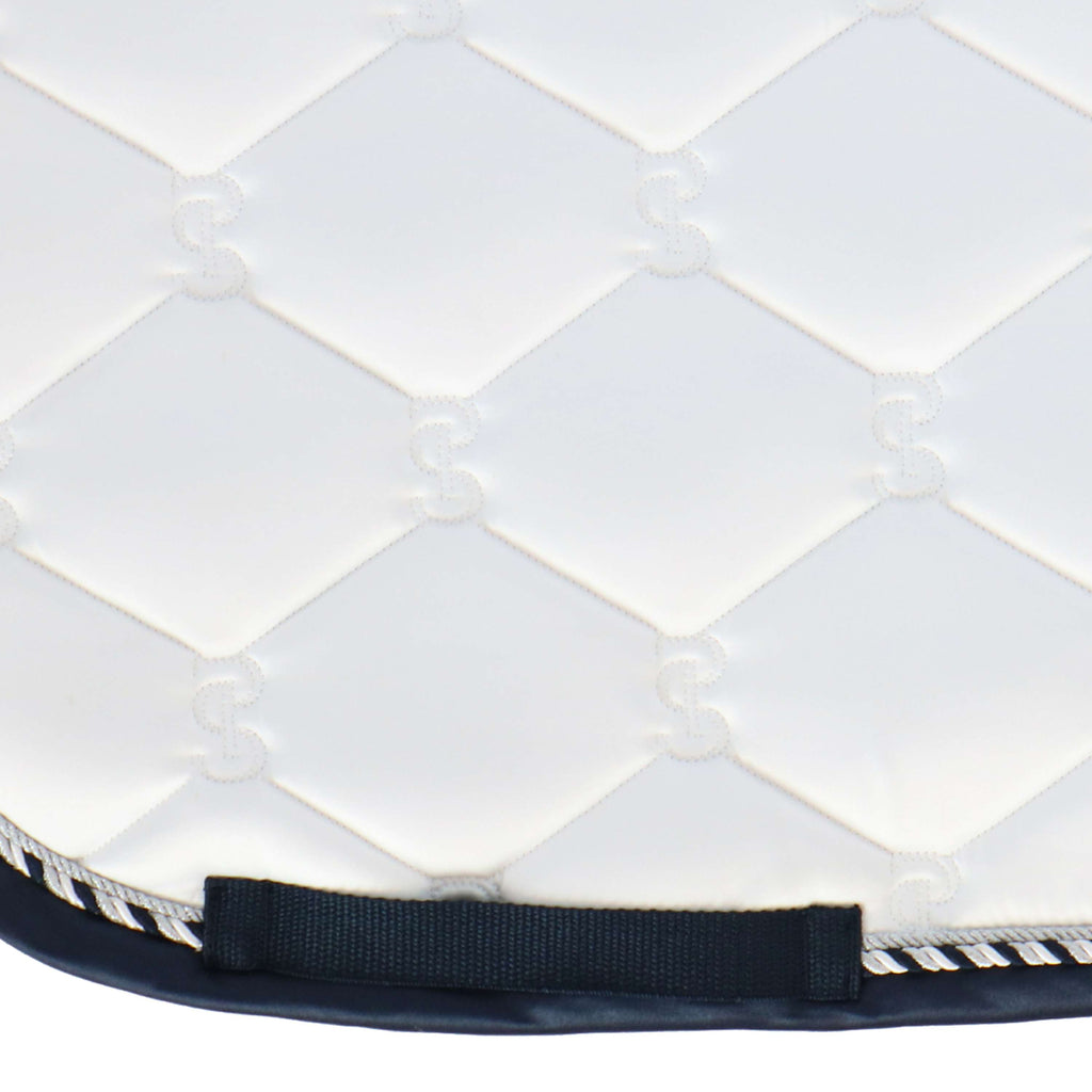 PS of Sweden Tapis de Selle Signature de Saut Blanc